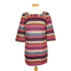 Trina Turk Layke Dress Tunic Multi Chunky Weave W… - image 1